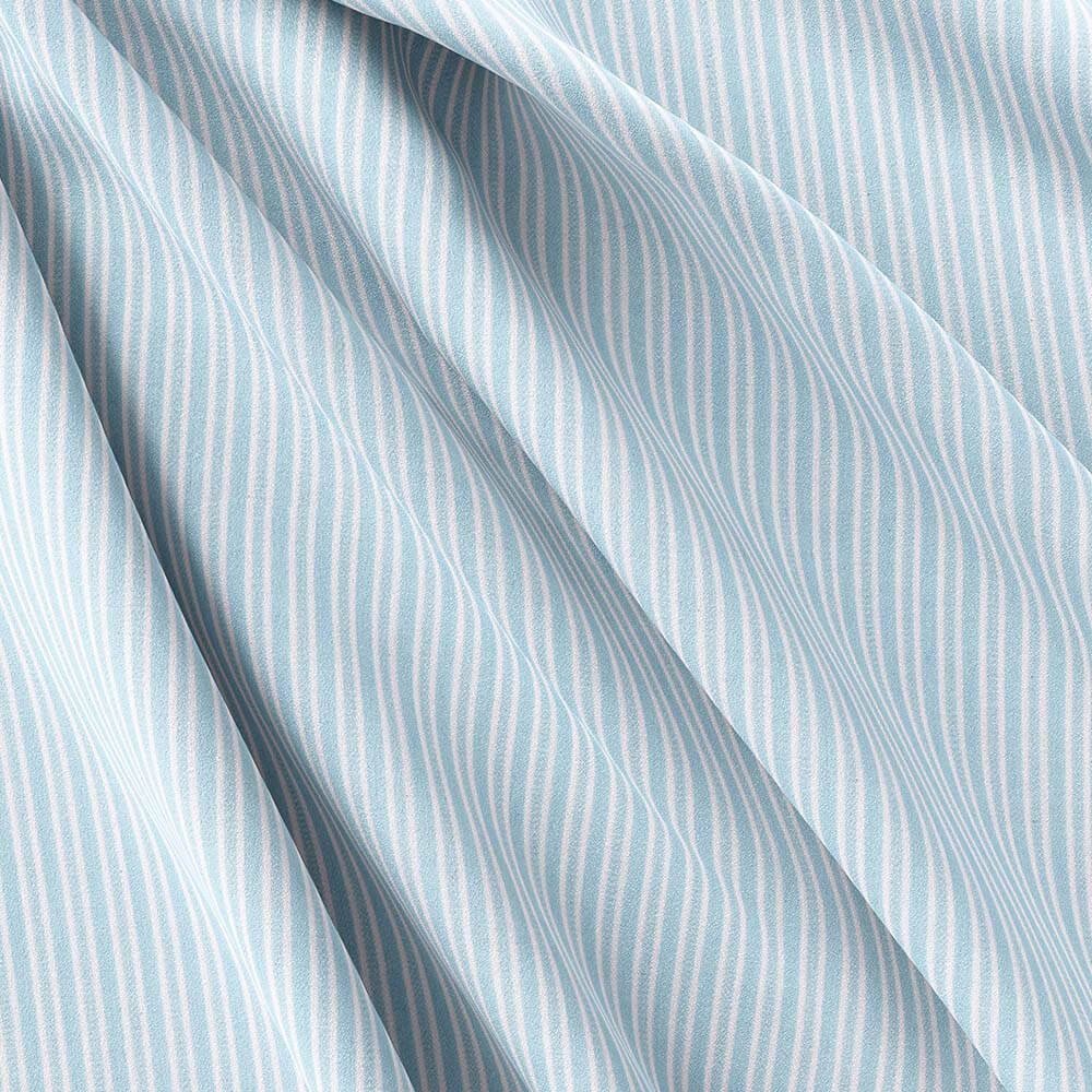 Sky & White Fashion Strips Shirt 999-160 - Image 5