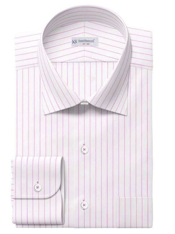 Pink Thin Strips Shirt 999-165