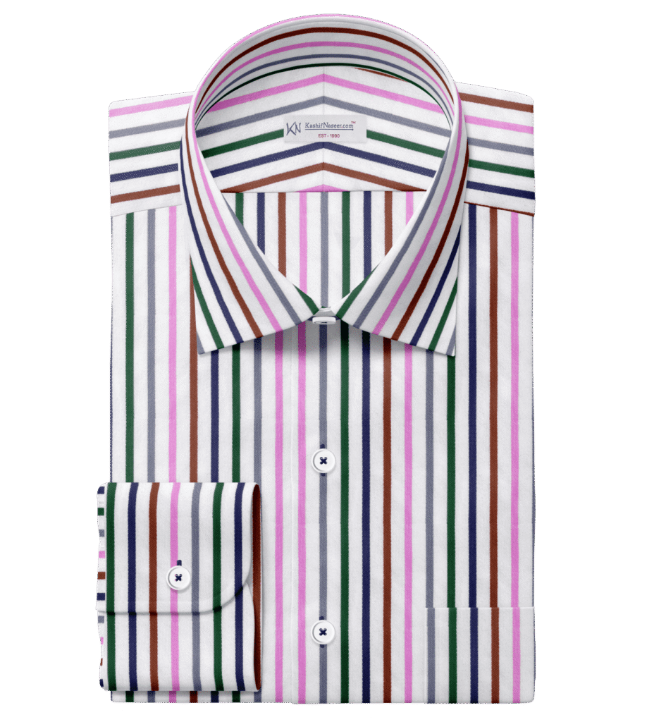 Multi Strips Shirt Cloth 999-171
