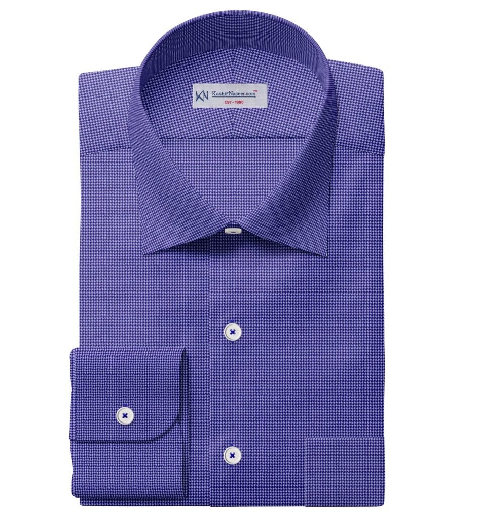 Houndstooth Check Shirt Cloth 999-186
