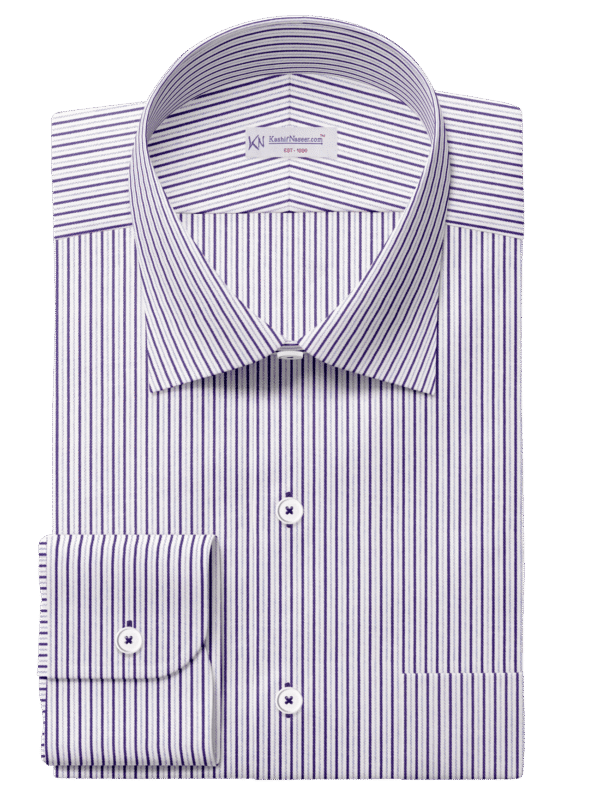 Purple & White Shirt Fabrics 999-193