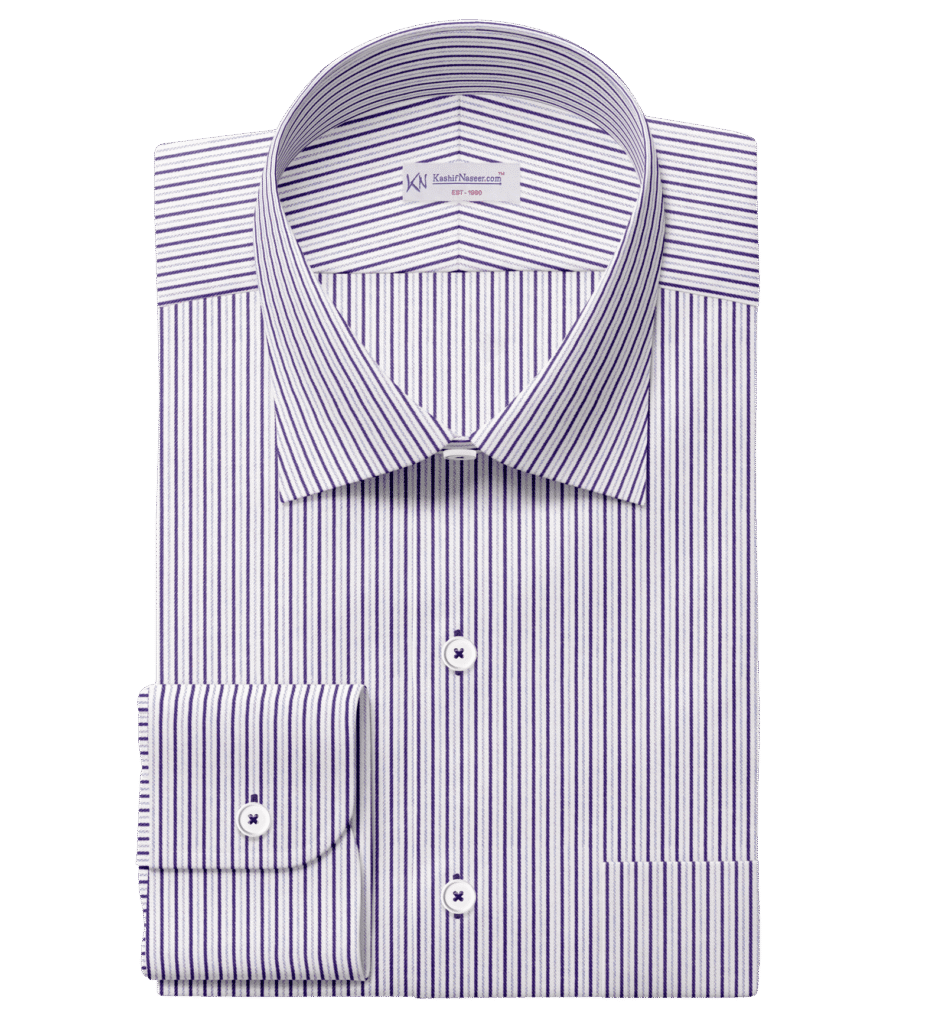 Purple & White Shirt Fabrics 999-193