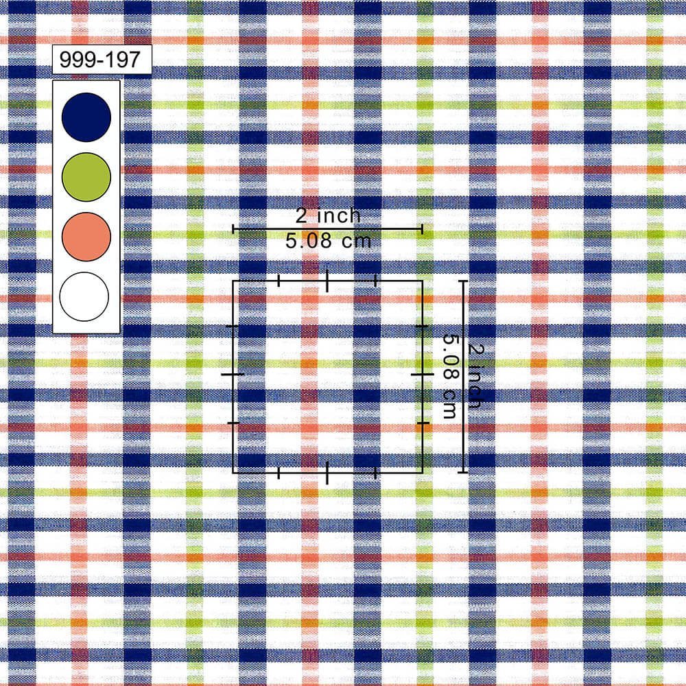 Multi Check Shirt Fabrics - Image 2