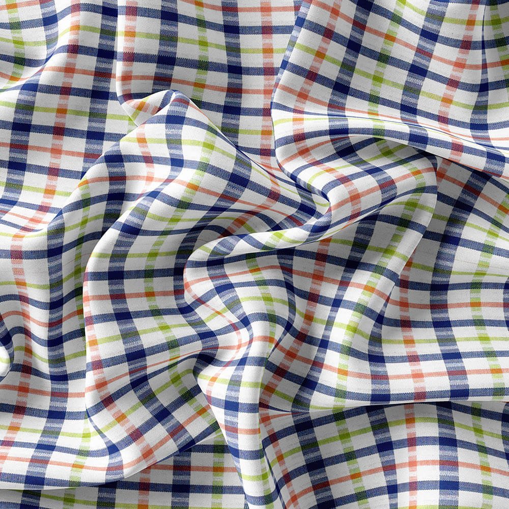 Multi Check Shirt Fabrics - Image 4