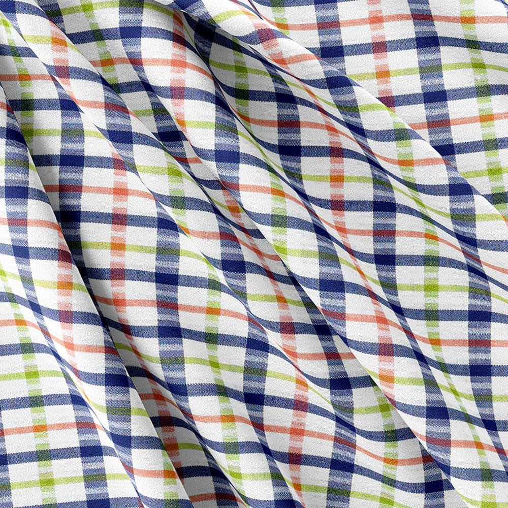 Multi Check Shirt Fabrics - Image 5