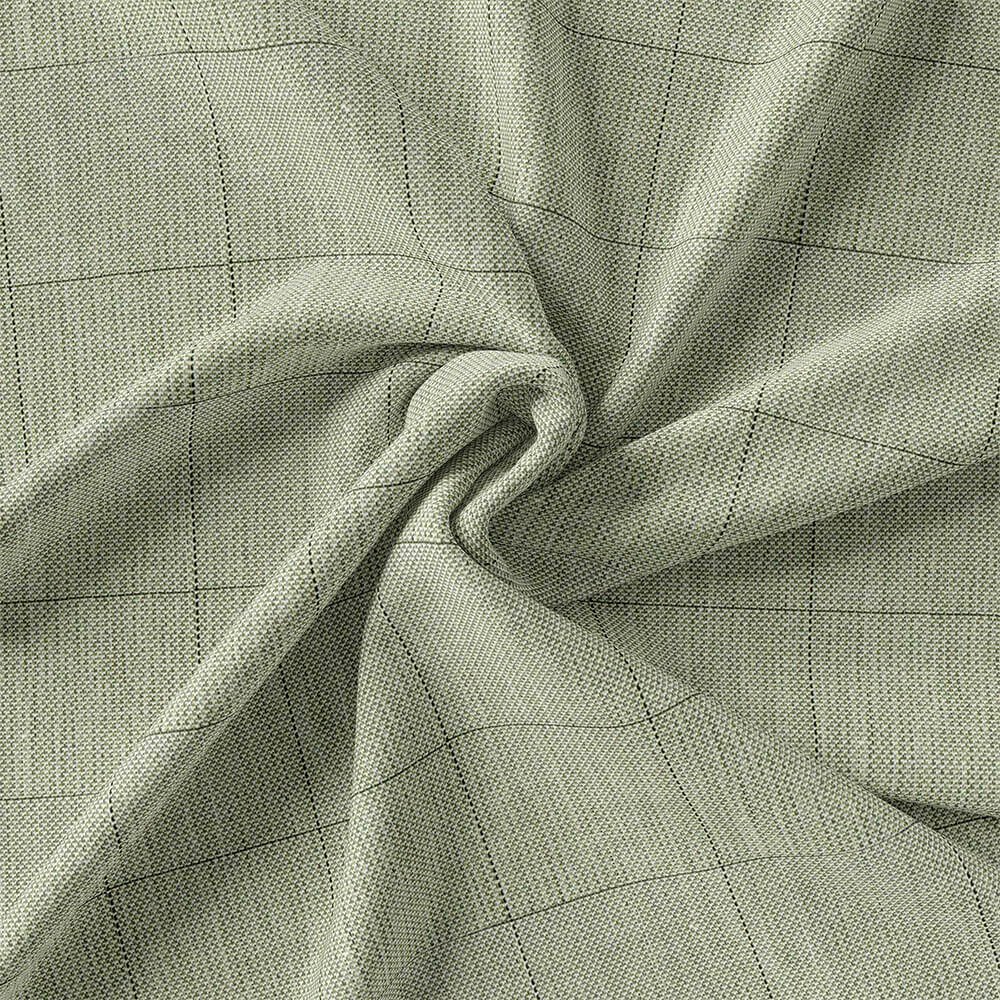 Grey Check 100% Cotton Shirt Fabric 999-215 - Image 3