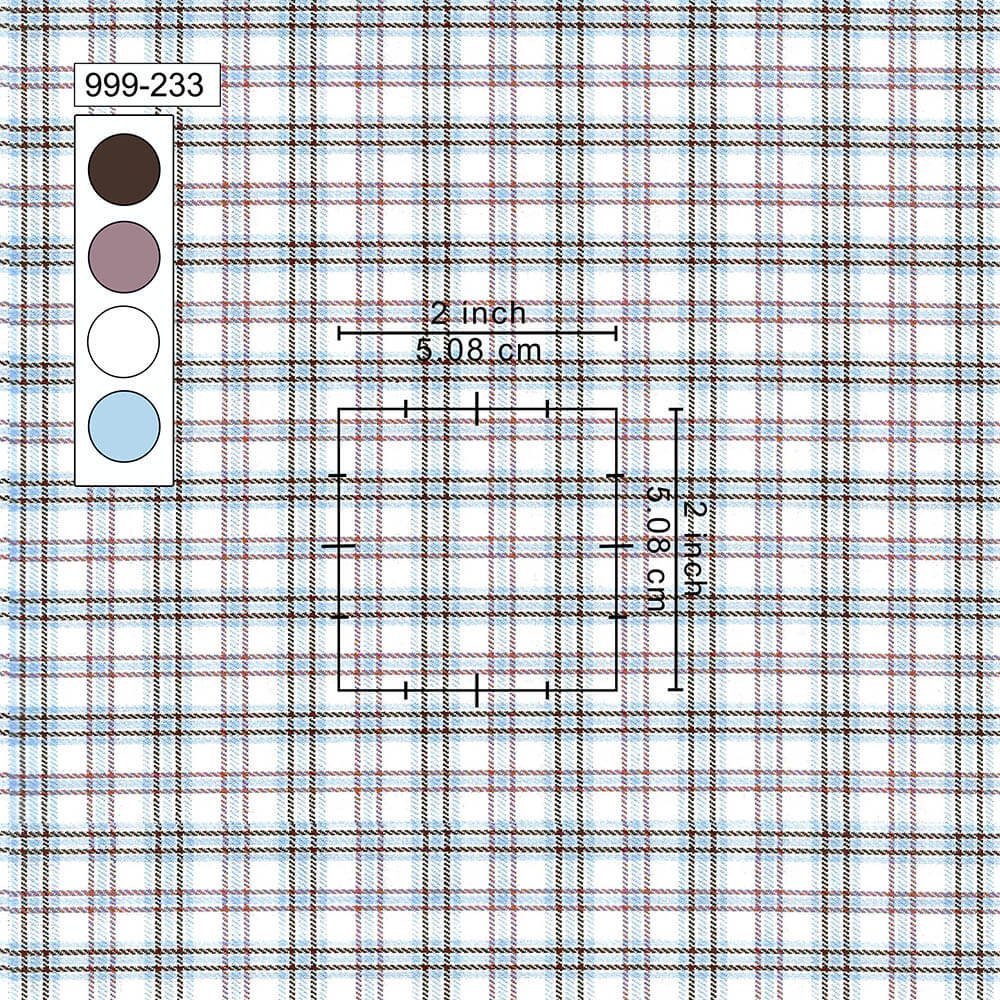Multi Color Small Fashion Check Shirt Cloth 999-233 - Image 2