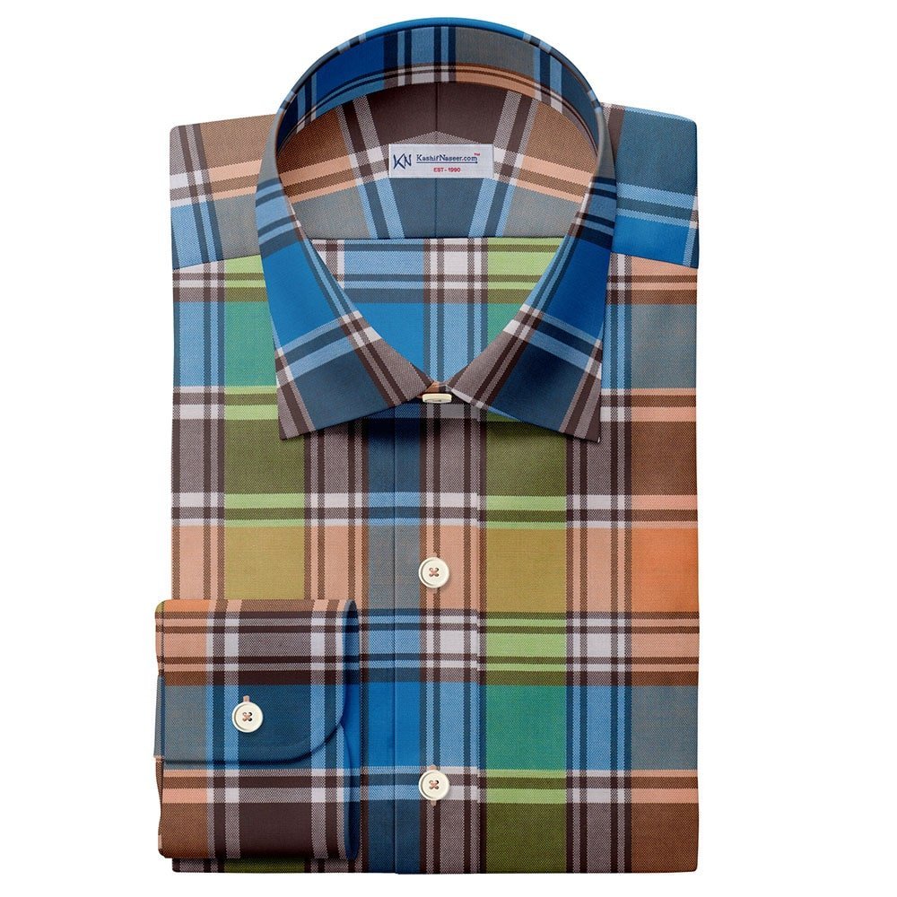 Multi Color Casual Shirt Fabric 999-290