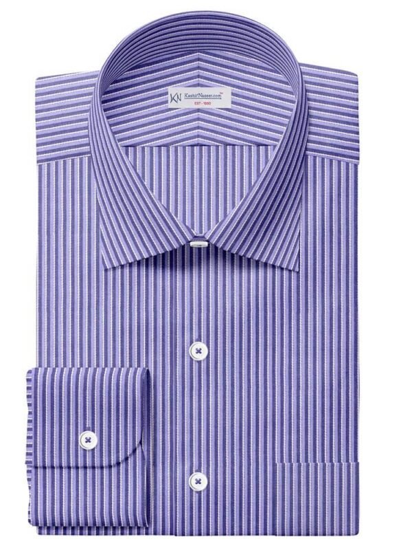 Blue Strips Shirt Fabric 999-294