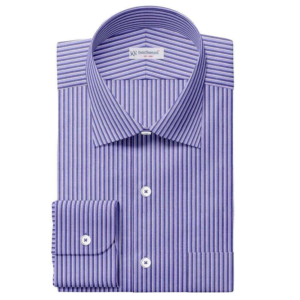 Blue Strips Shirt Fabric 999-294
