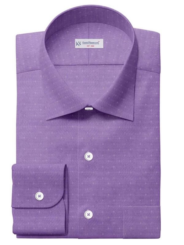 Light Purple Self Design Shirt Fabrics 999-358