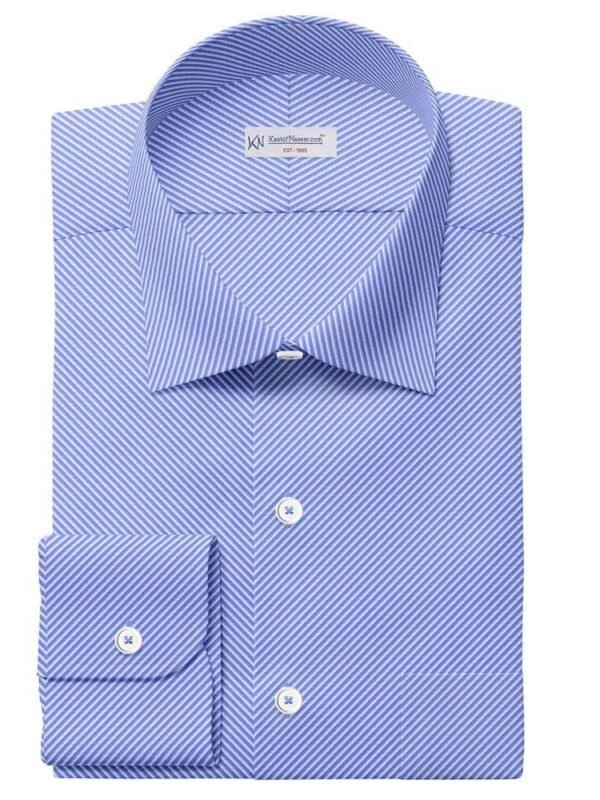 Sky Broad Twill Weave Shirt Fabric 999-368