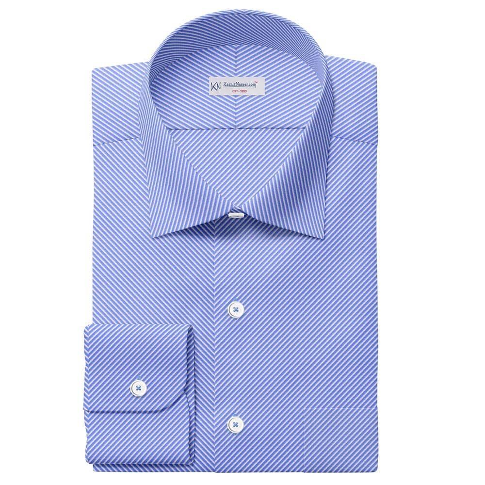 Sky Broad Twill Weave Shirt Fabric 999-368