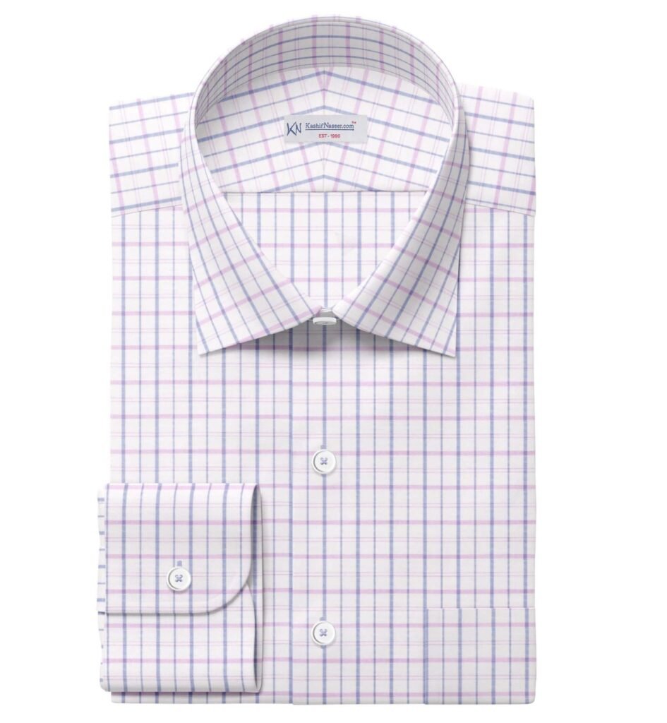 Fashion Check Shirt Cloth 999-412