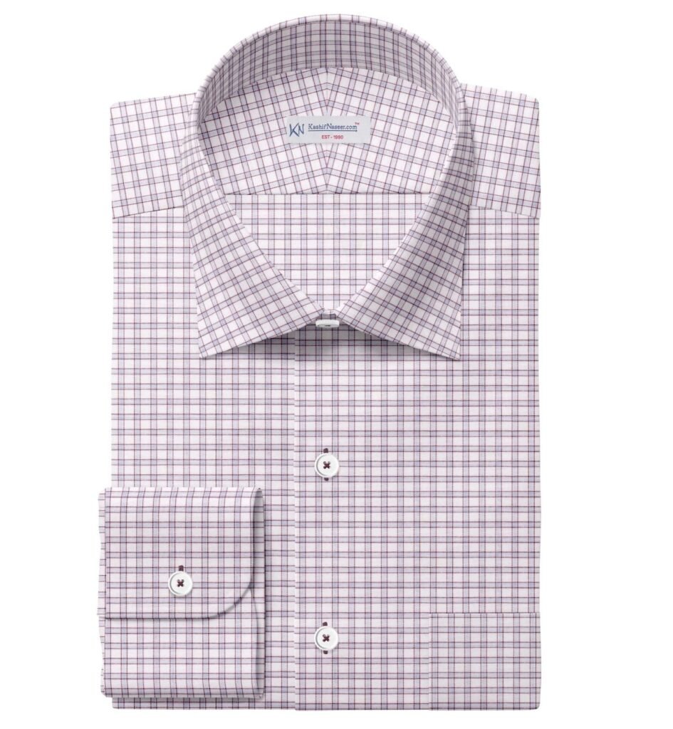 Small Fashion Check Shirt Fabrics 999-424