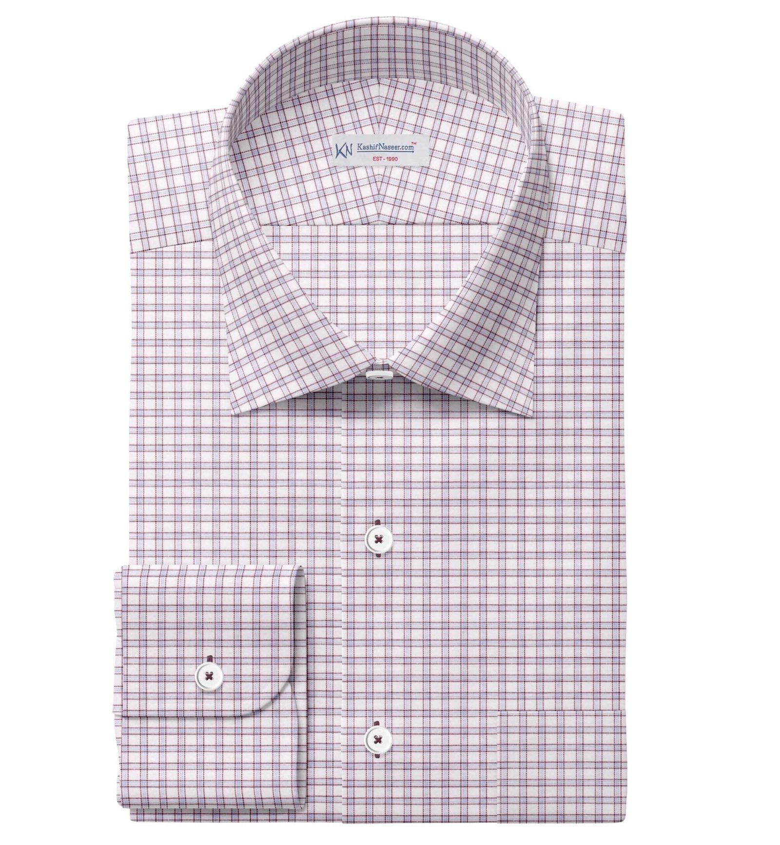 Small Fashion Check Shirt Fabrics 999-424