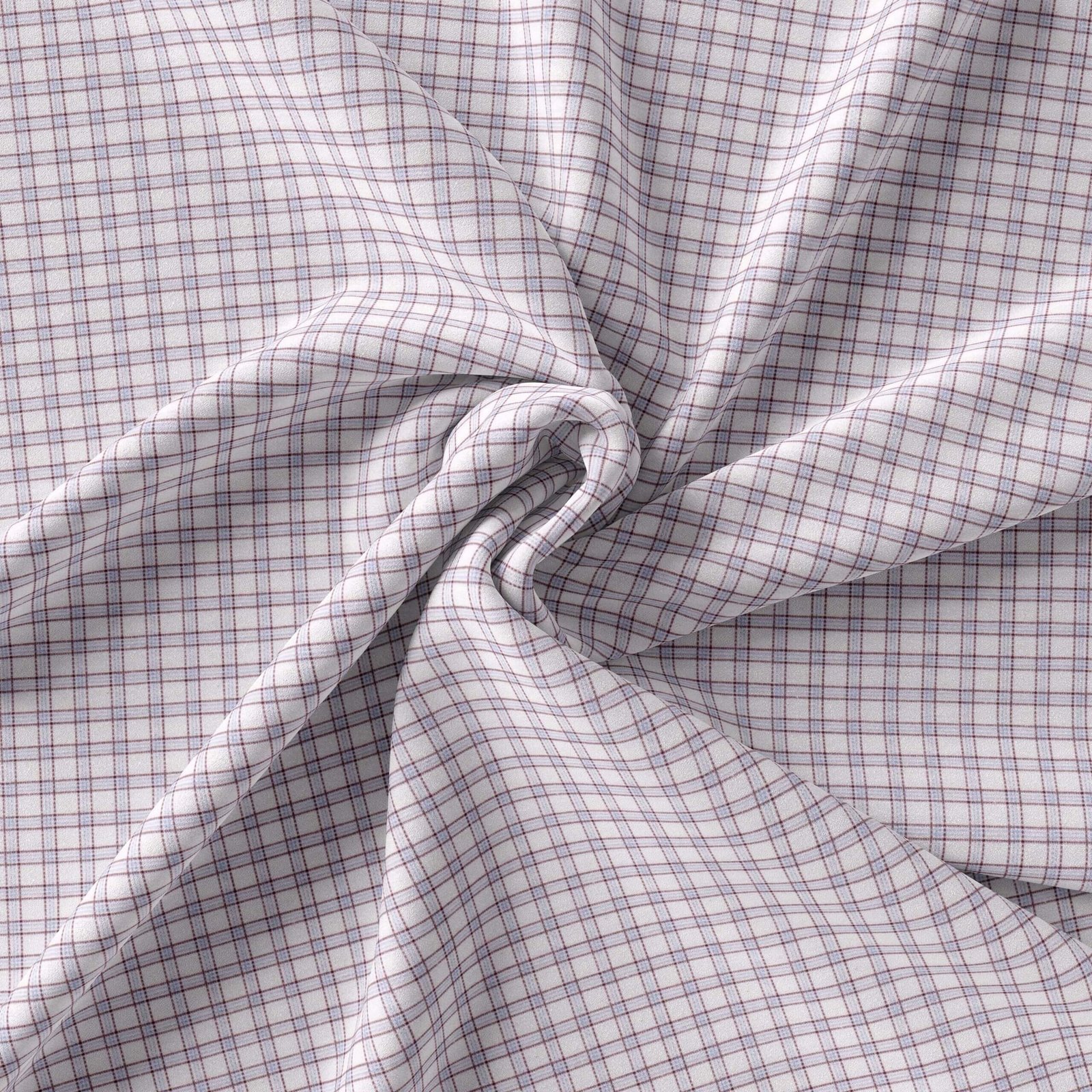 Small Fashion Check Shirt Fabrics 999-424 - Image 5