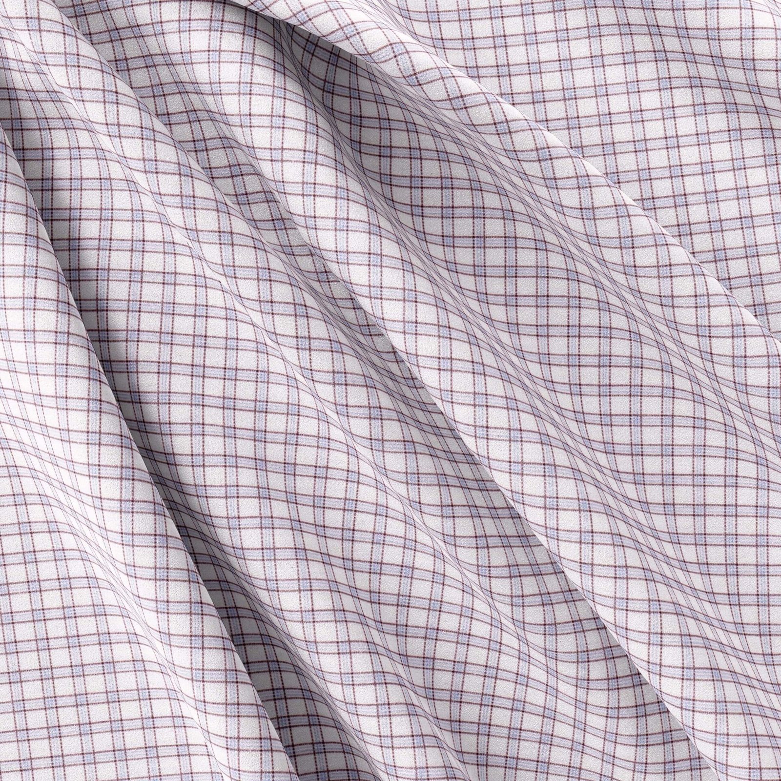 Small Fashion Check Shirt Fabrics 999-424 - Image 3