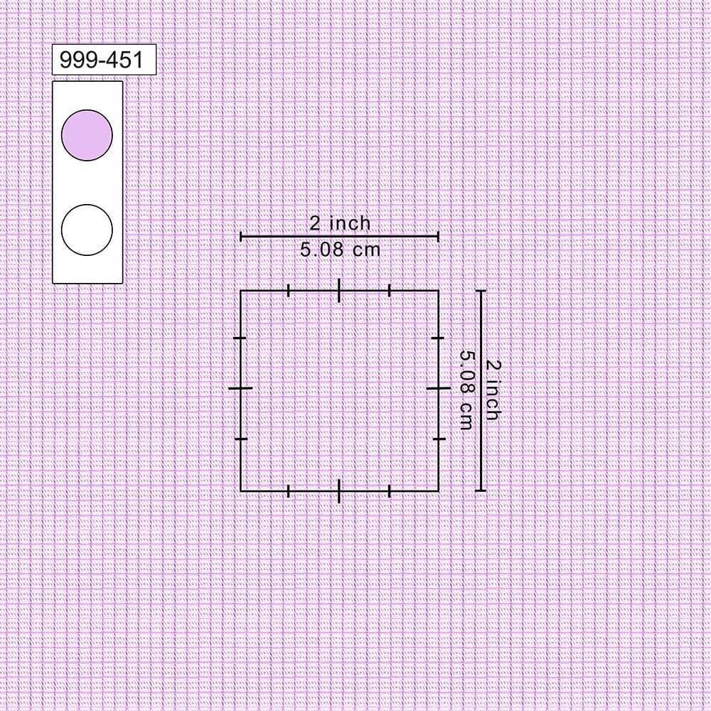 Purple Grid Check Shirt Fabrics 999-451 - Image 2