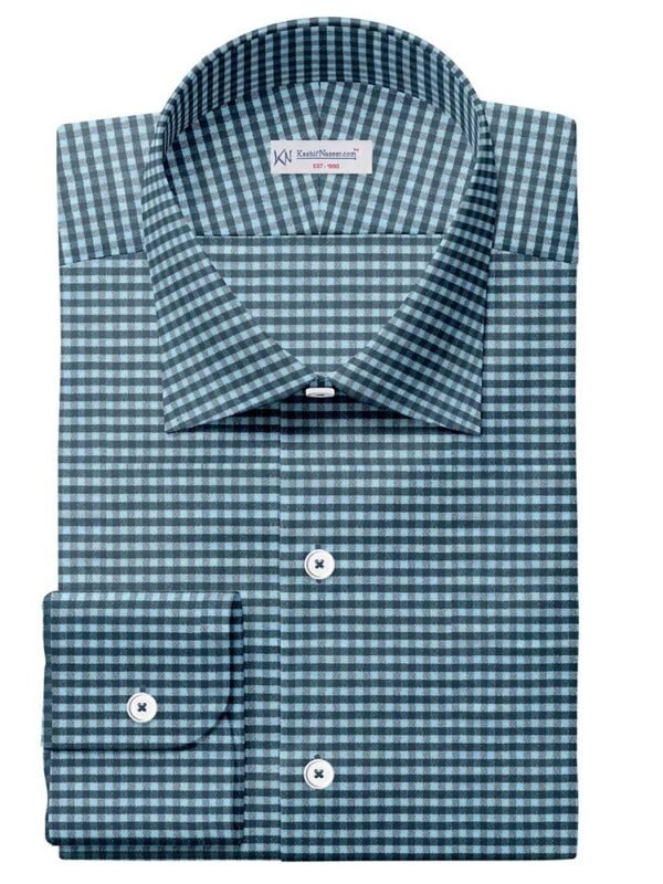 Green Small Check | Very Soft Shirt 999-452