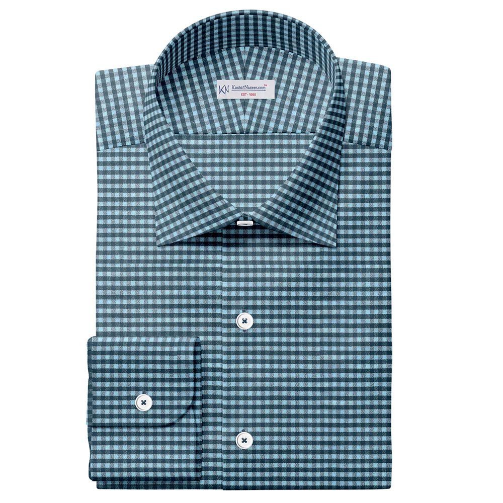 Green Small Check | Very Soft Shirt 999-452