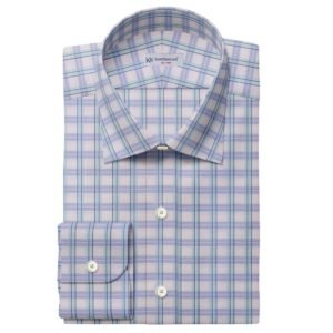 Business Wear Check Shirt Fabric 999-476