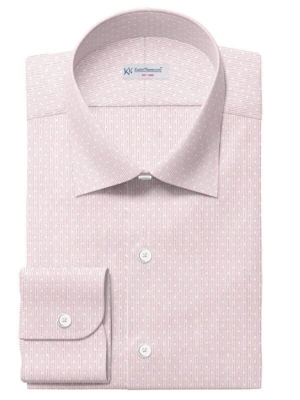 Light Pink Self Design Shirt Fabrics 999-625