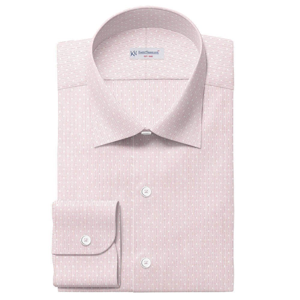 Light Pink Self Design Shirt Fabrics 999-625