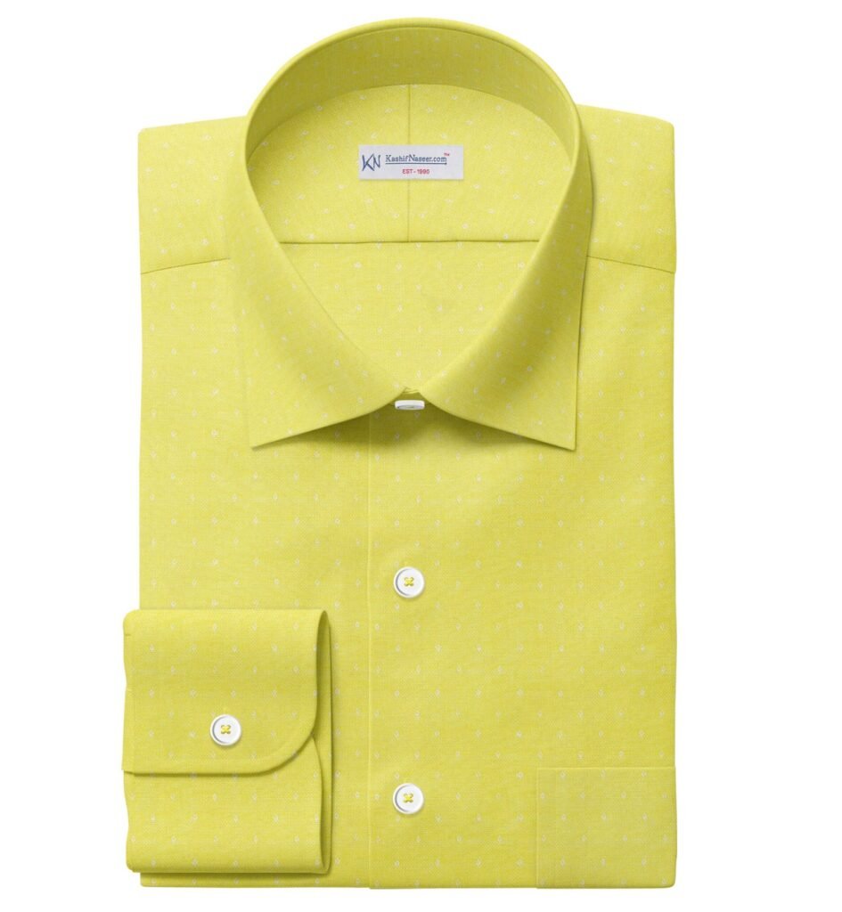 Yellow Self Shirt Fabrics 999-67
