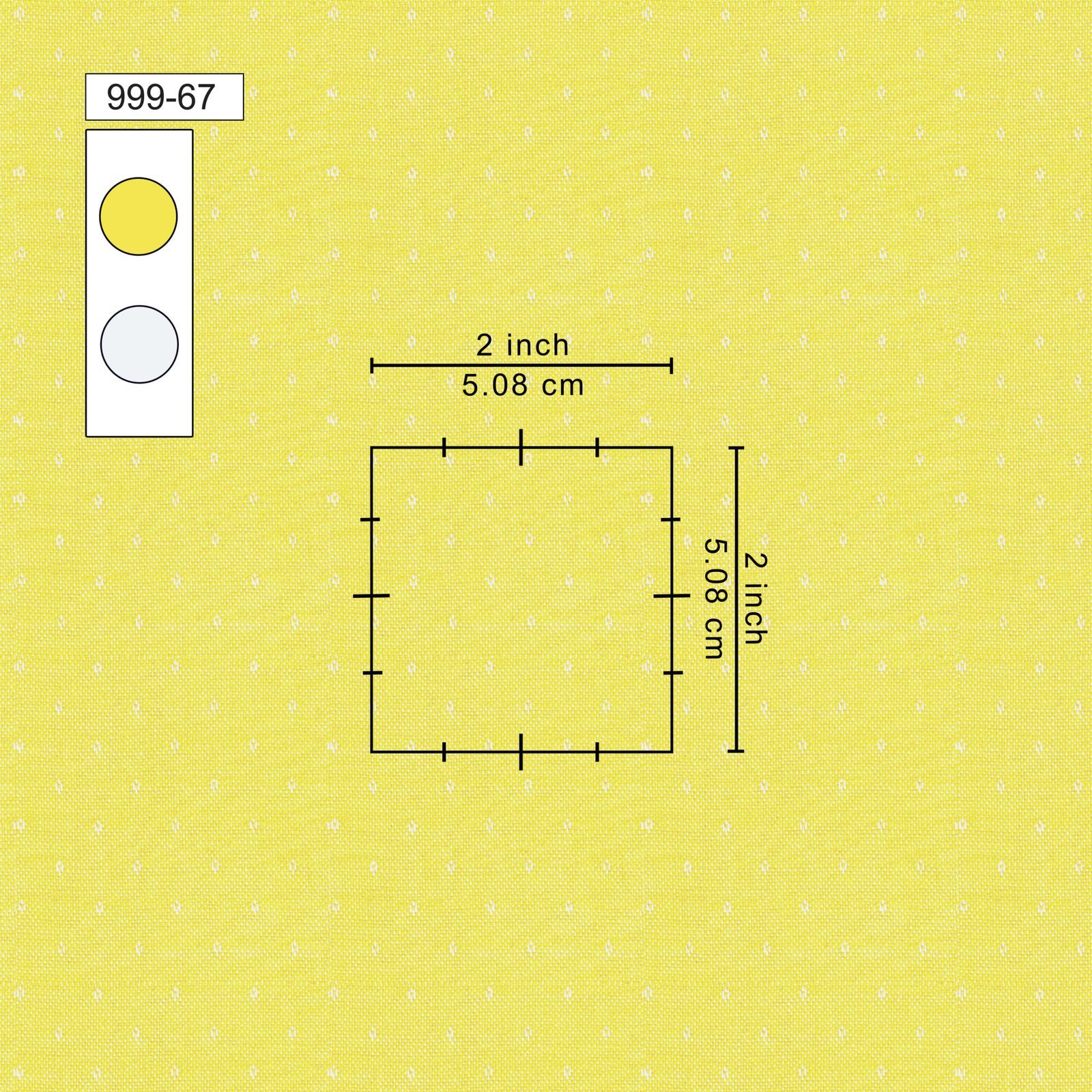 Yellow Self Shirt Fabrics 999-67 - Image 2