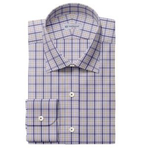 Blue, Yellow & White Check Shirt Cloth 999-250