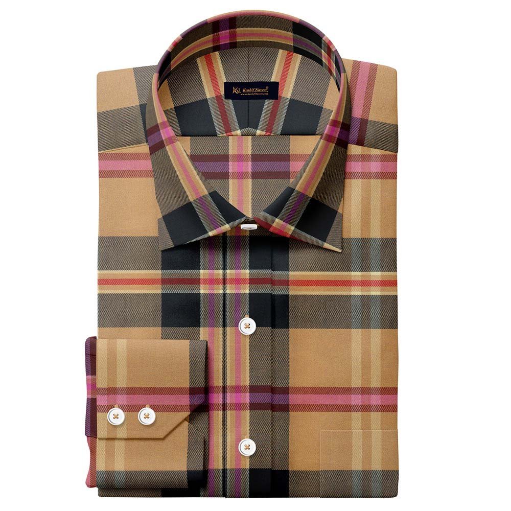 Multi Check Casual Shirt Fabric 444-1274