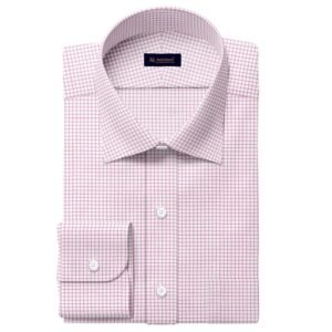 Pink Narrow Check Shirt 444-631