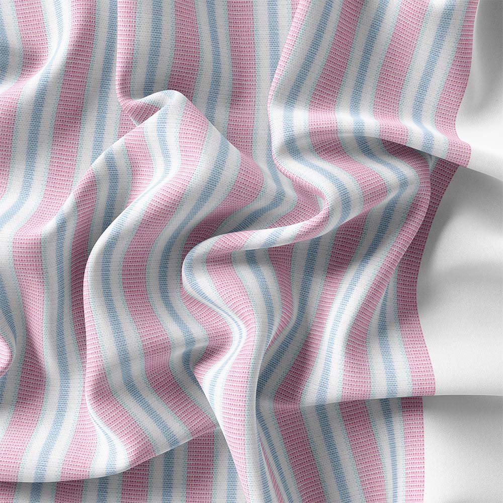 Pink Sky White Striped Shirt 444-924 - Image 3