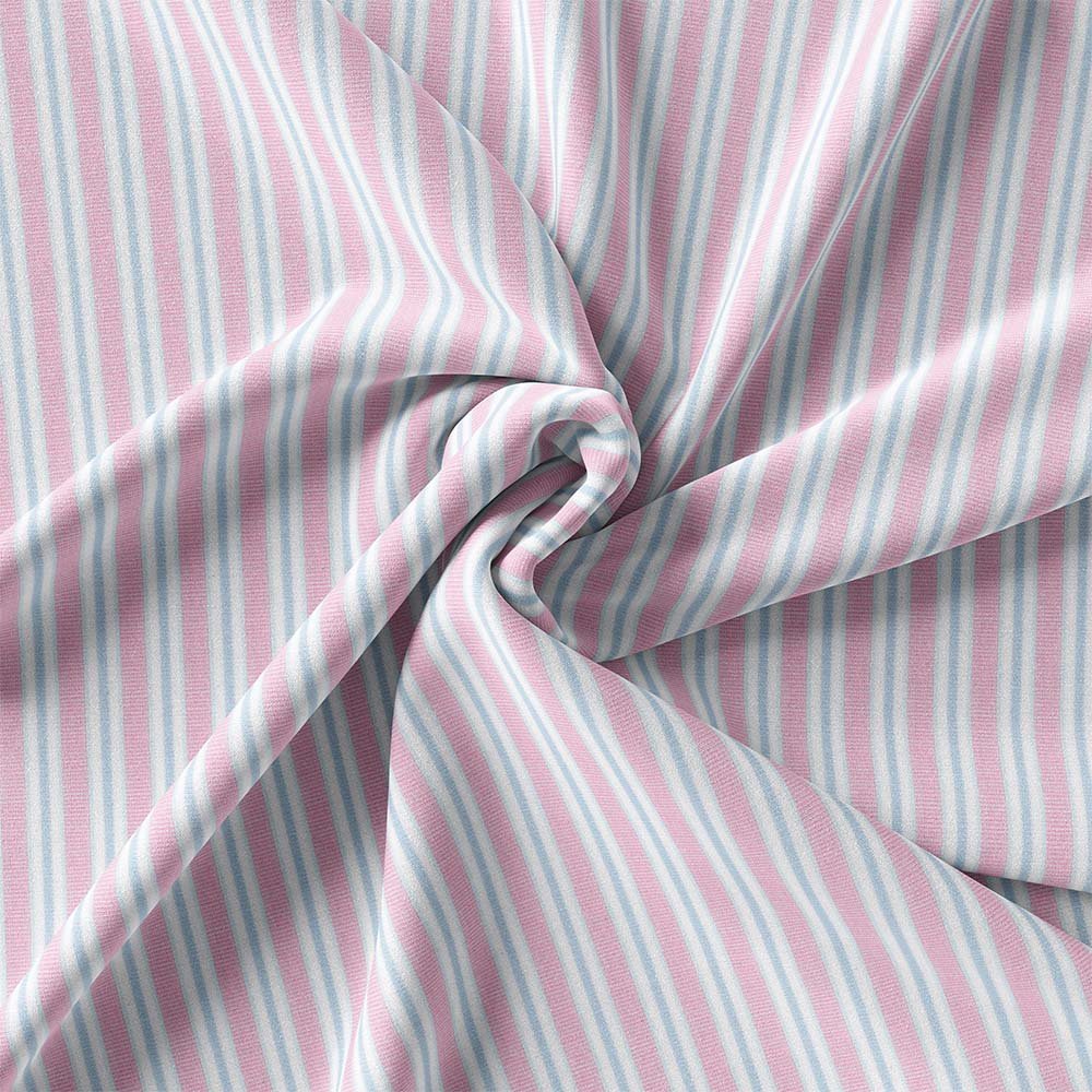 Pink Sky White Striped Shirt 444-924 - Image 2