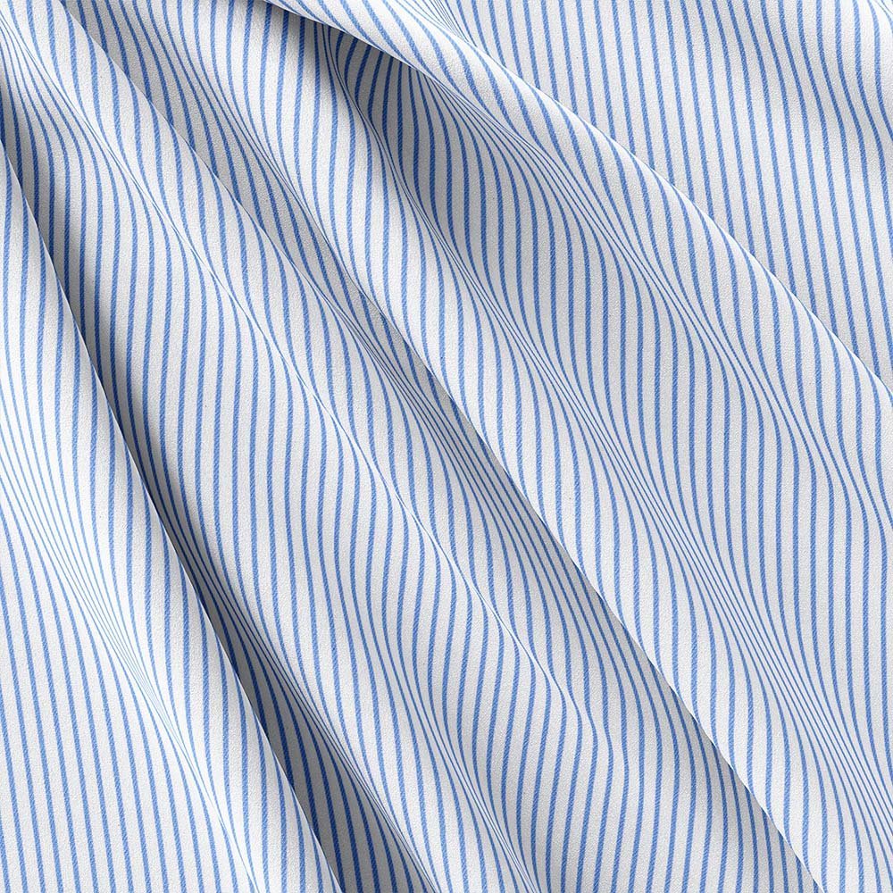 Sky Strips Shirt Fabric 666-157 - Image 4