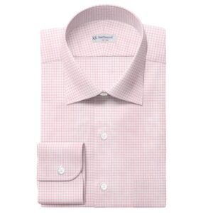 Pink Narrow Check Shirt 666-258