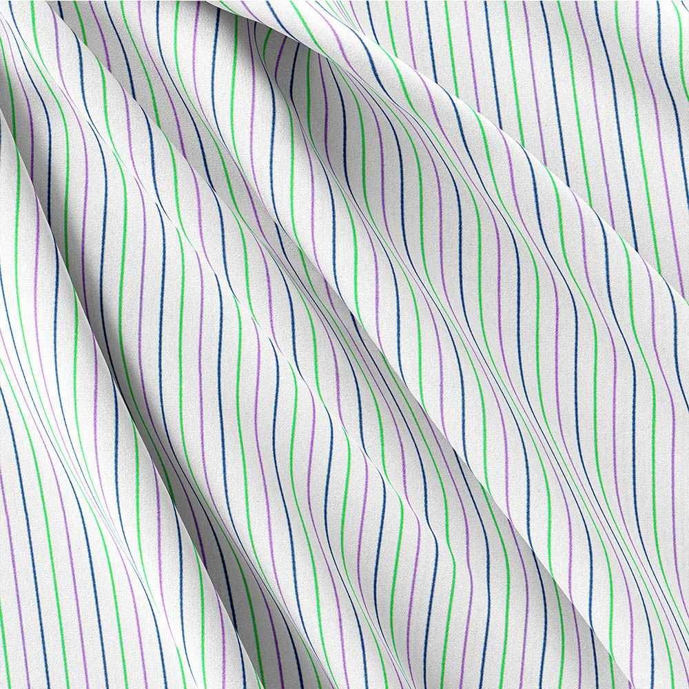 Multi Strips Shirt Fabrics 666-79 - Image 3
