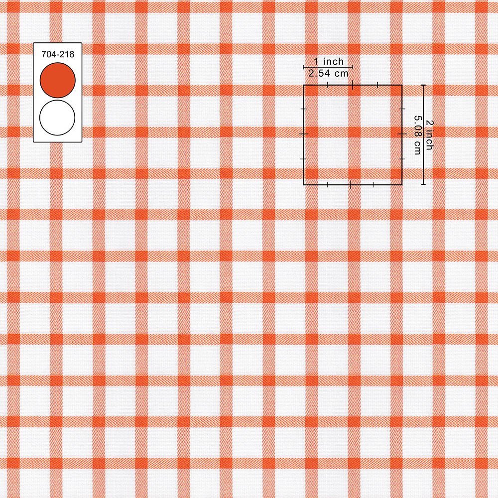 White Orange Shirt Cloth 704-218 - Image 2