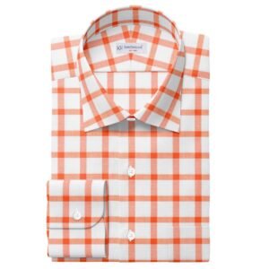 White Orange Shirt Cloth 704-218