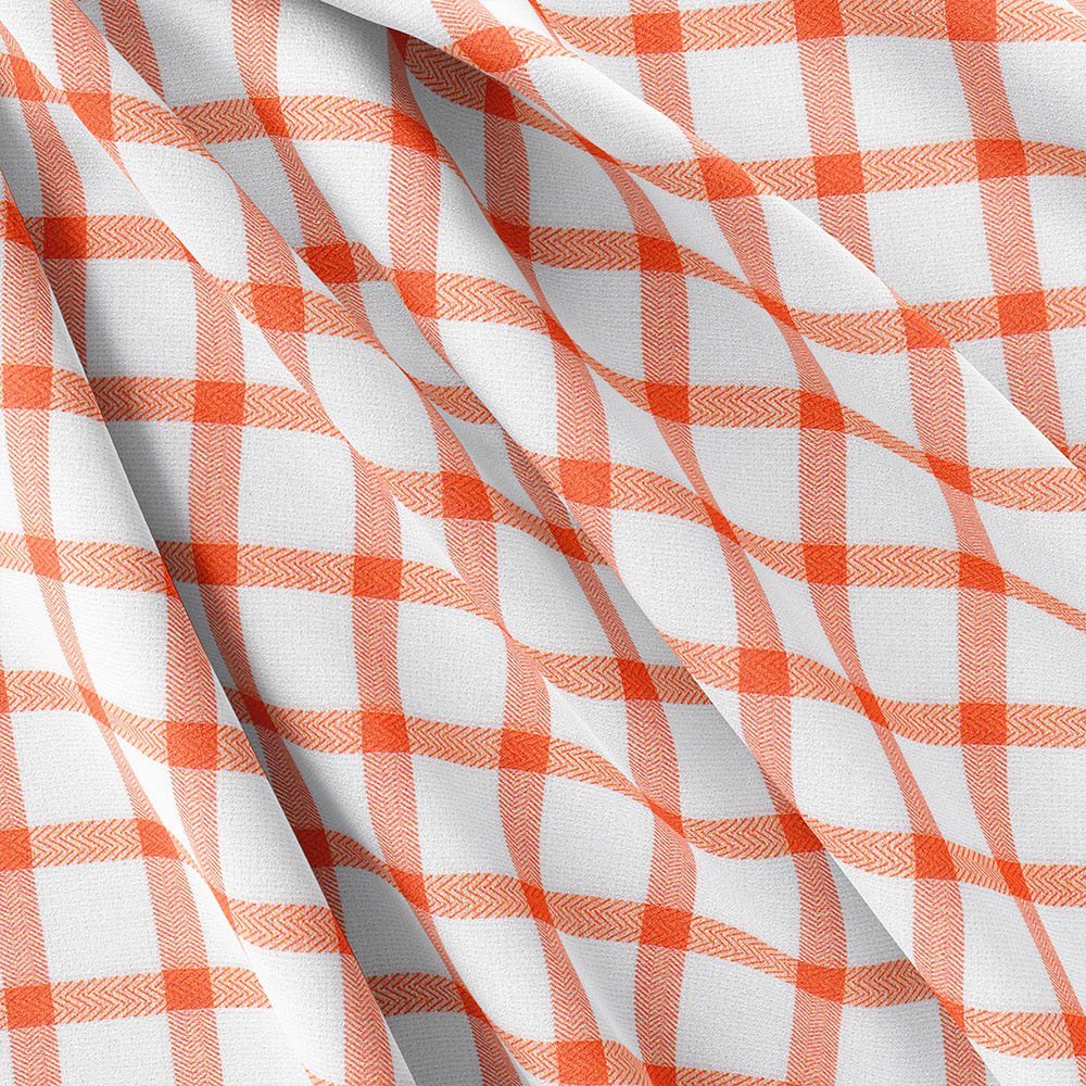 White Orange Shirt Cloth 704-218 - Image 3