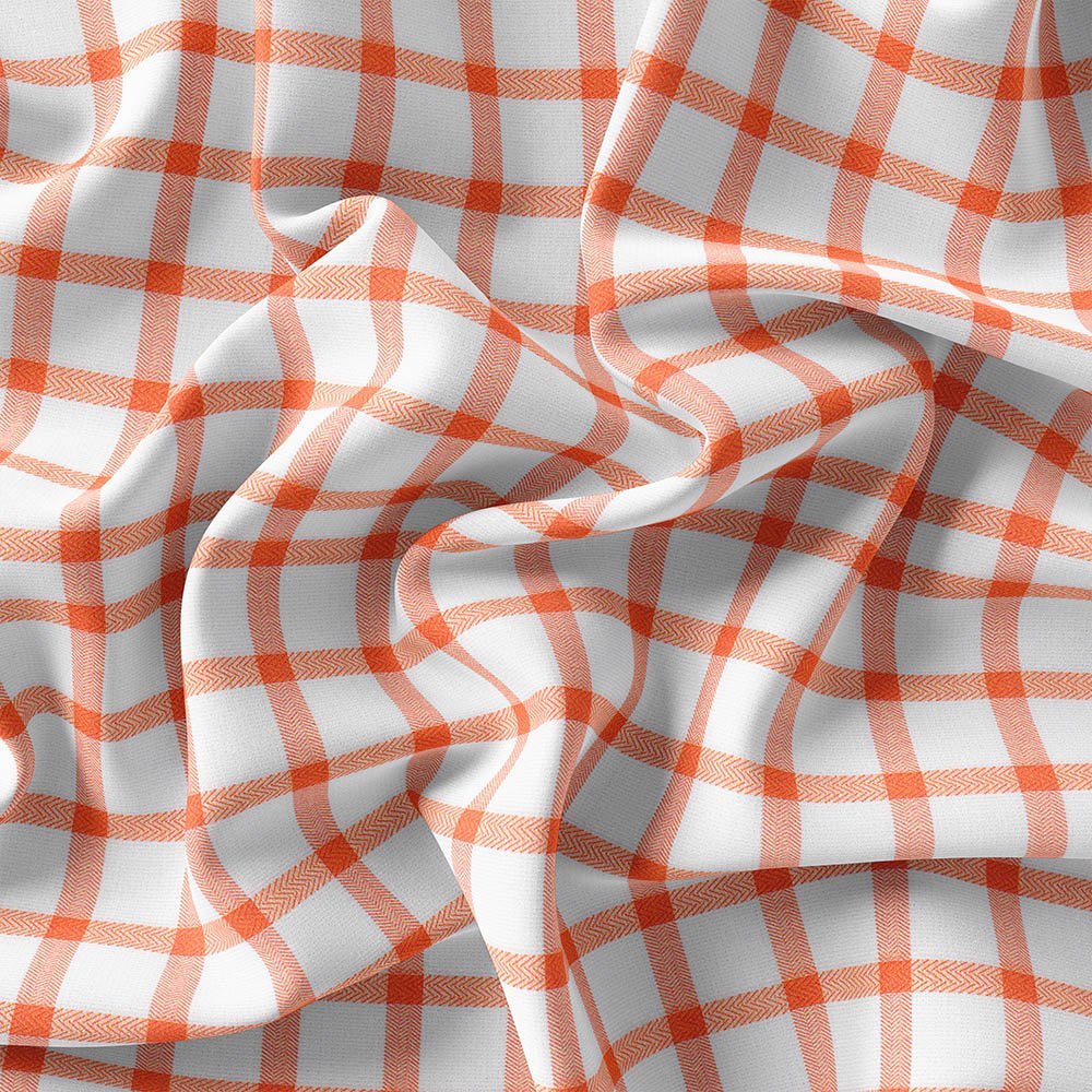 White Orange Shirt Cloth 704-218 - Image 5