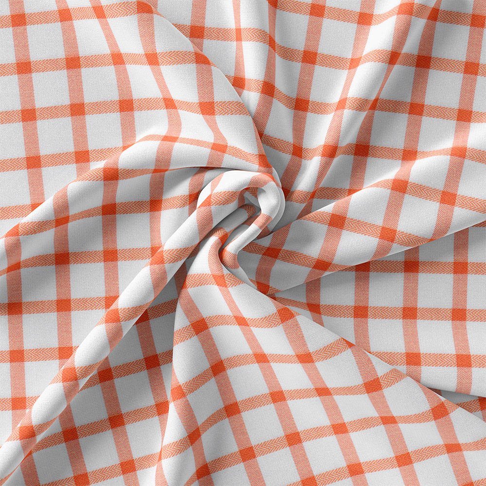 White Orange Shirt Cloth 704-218 - Image 4