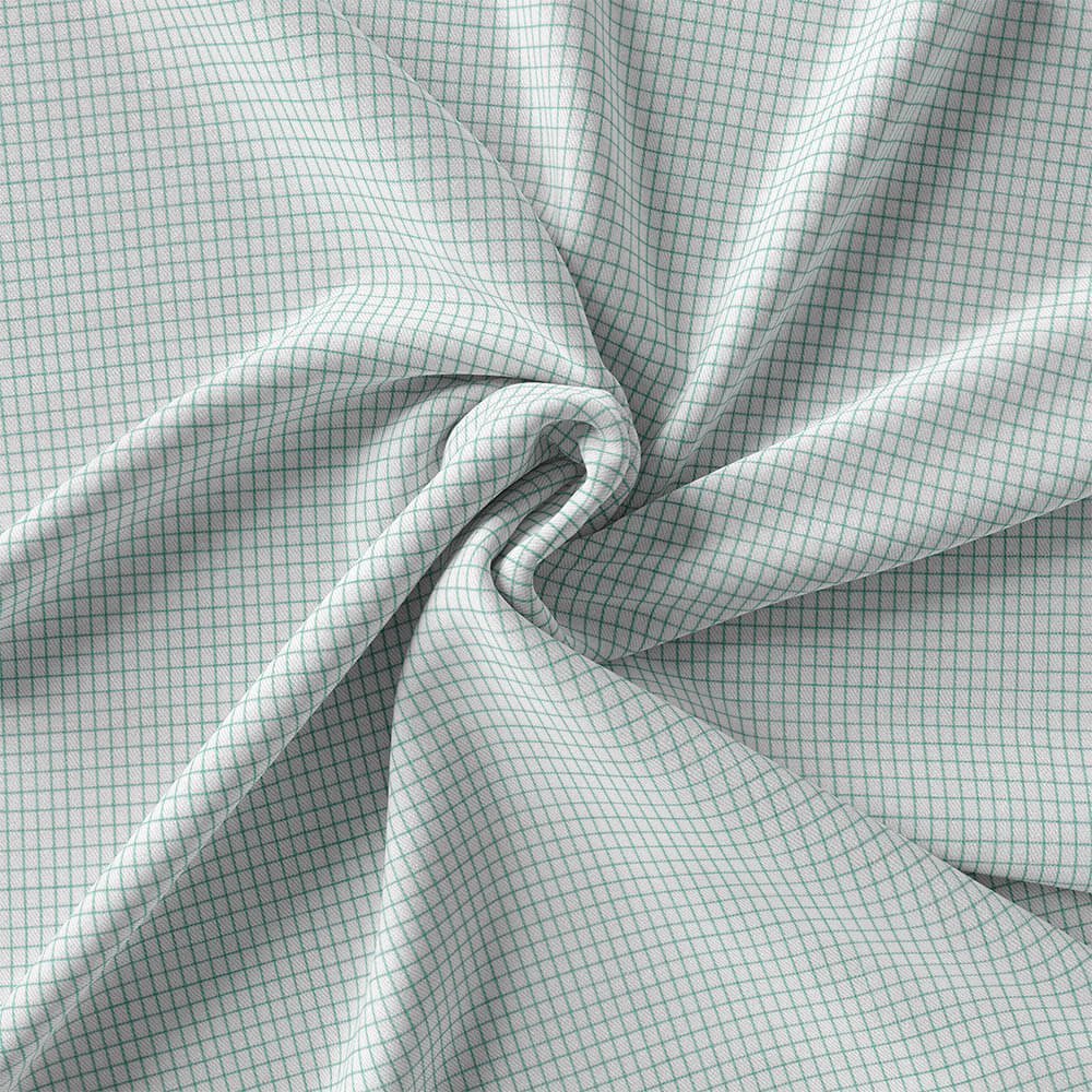 Green & Whire Shirt Fabrics 999-150 - Image 5