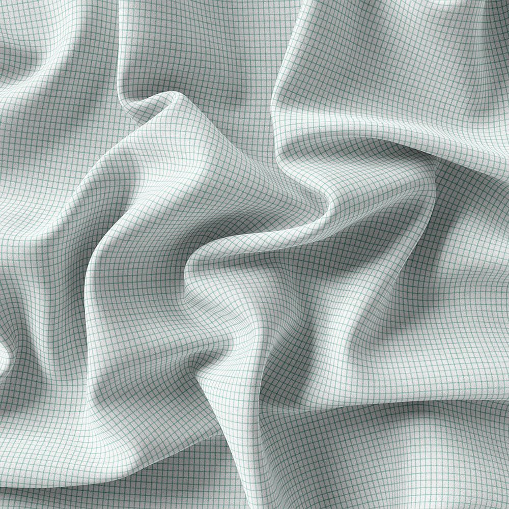 Green & Whire Shirt Fabrics 999-150 - Image 4