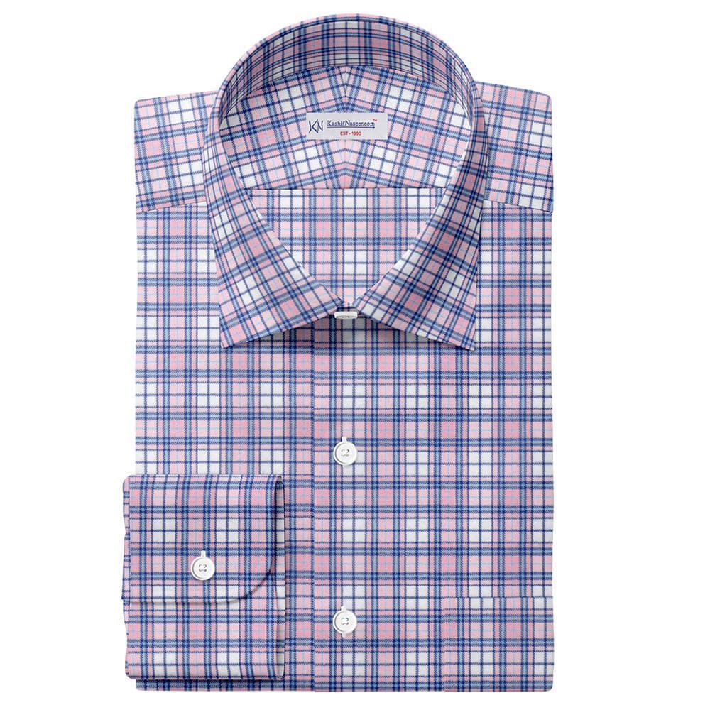 Pink & Blue Shirt Fabrics 999-174