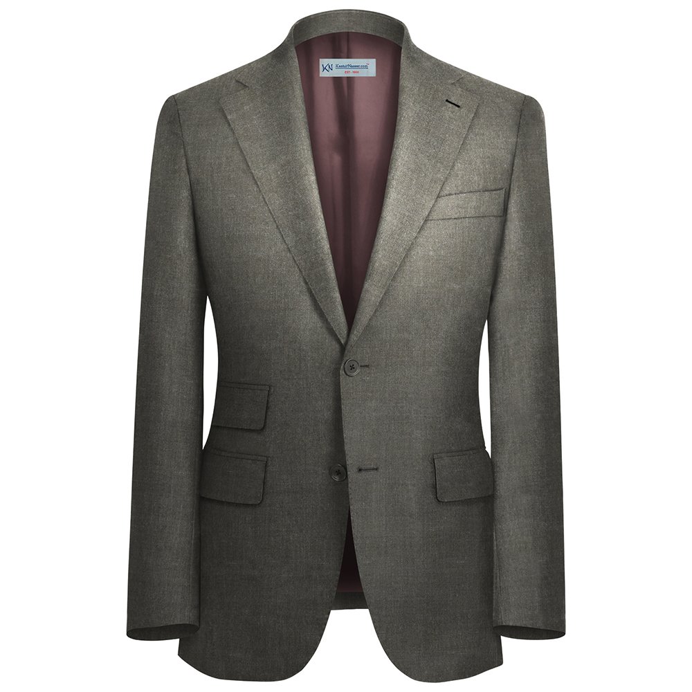 LIGHT GREY Super 150s Wool & Linen Suiting Unstitched | 7012-11