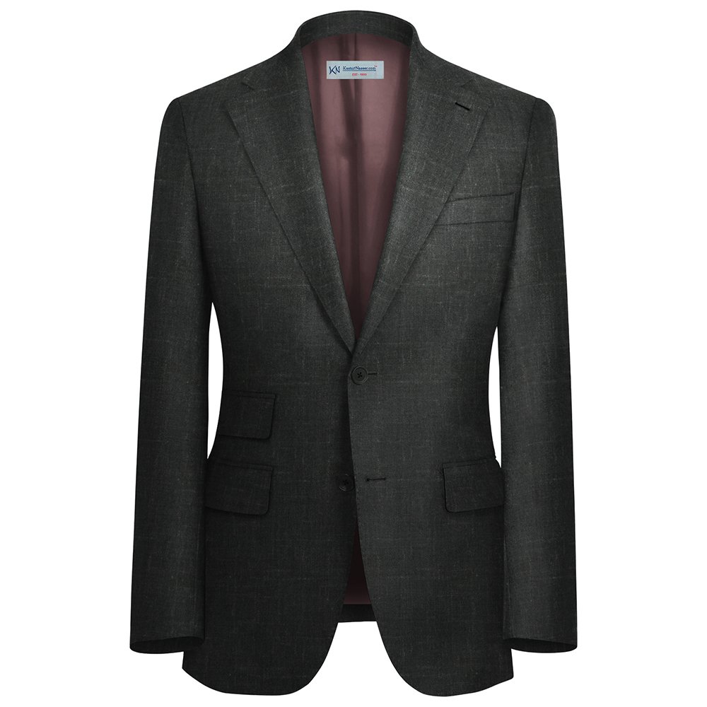GREY Super 150s Wool & Linen Suiting Unstitched | 7012-12