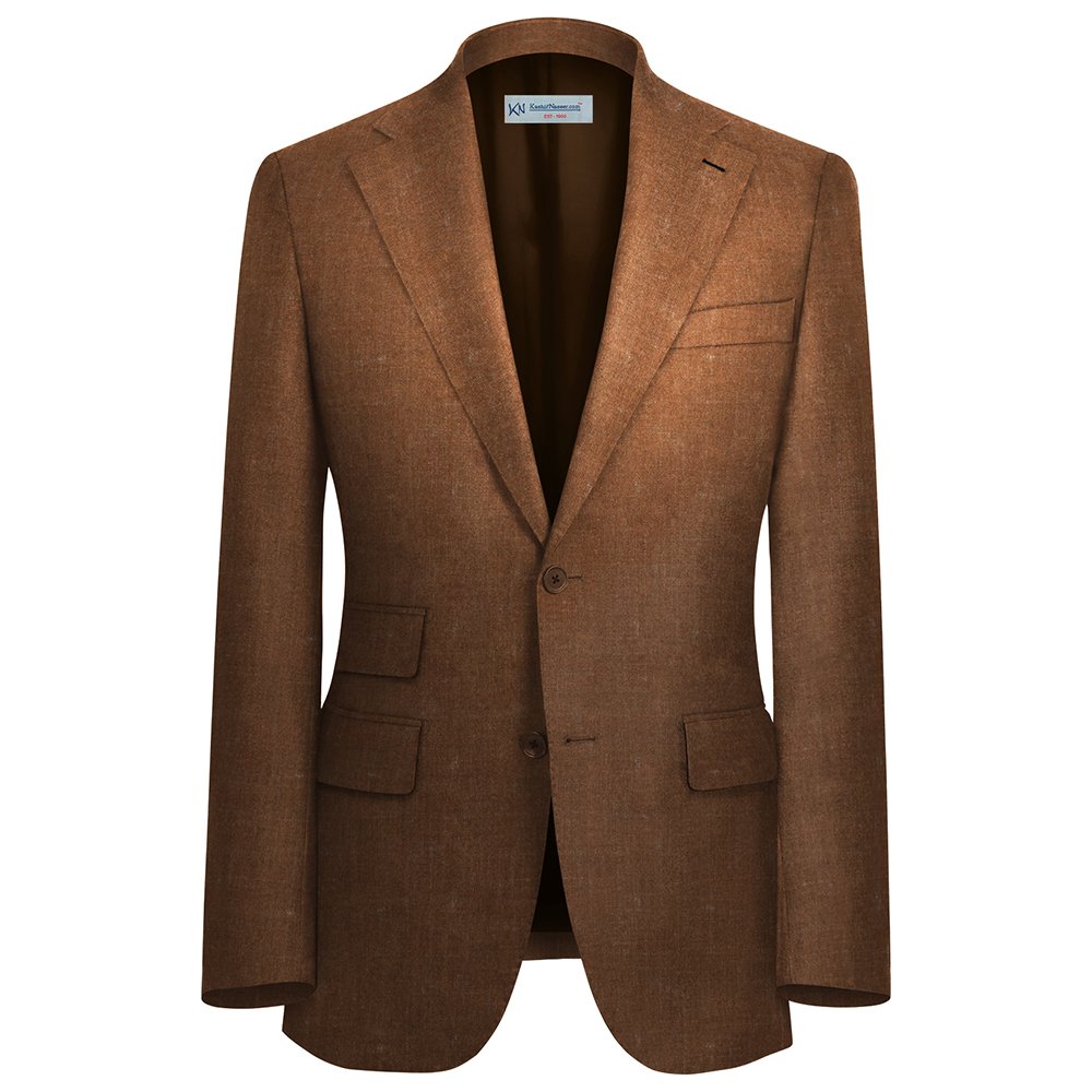 BRICS Color Super 150s Wool & Linen Suiting Unstitched | 7012-4