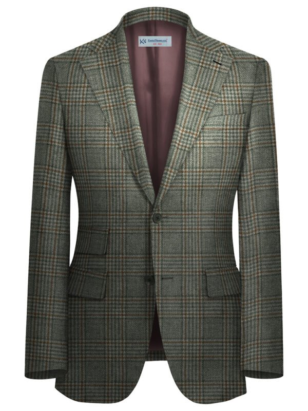 Steel Grey TWEED For Coat Unstitched | 7080-69-2577